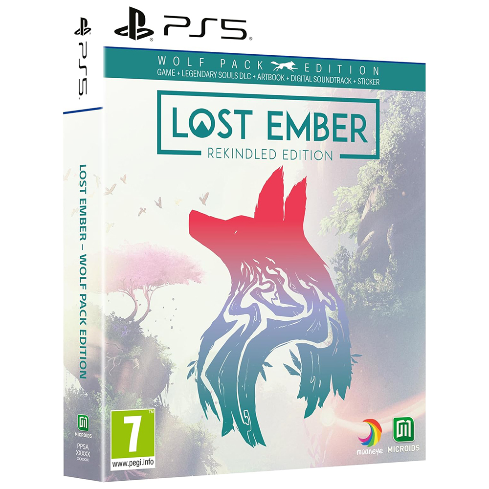 PS5 game Lost Ember: Wolf Pack Edition