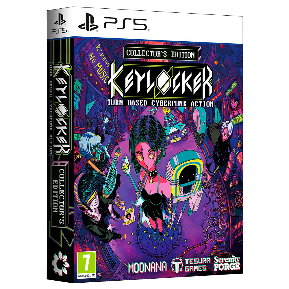 PS5 game KEYLOCKER: Turn Based Cyberpunk Action Collector's Edition