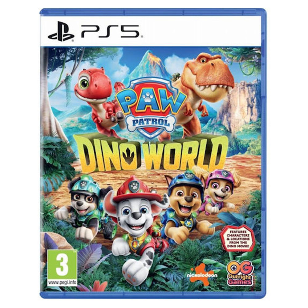 PS5 game PAW Patrol: Dino World