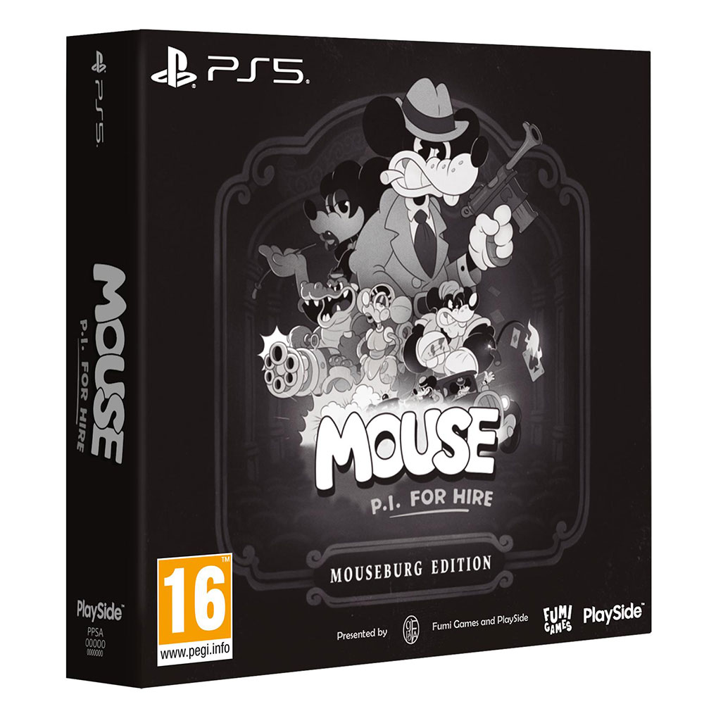 PS5 game MOUSE: P.I. For Hire - Mouseburg Edition