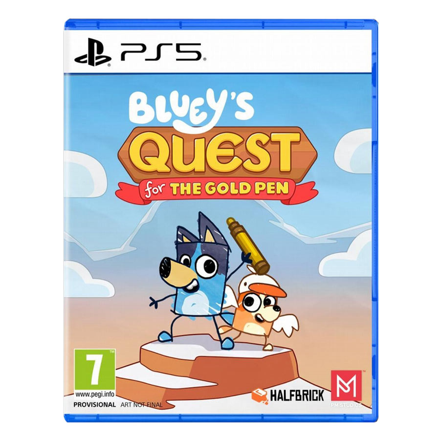 PS5 game Bluey's Quest For The Gold Pen