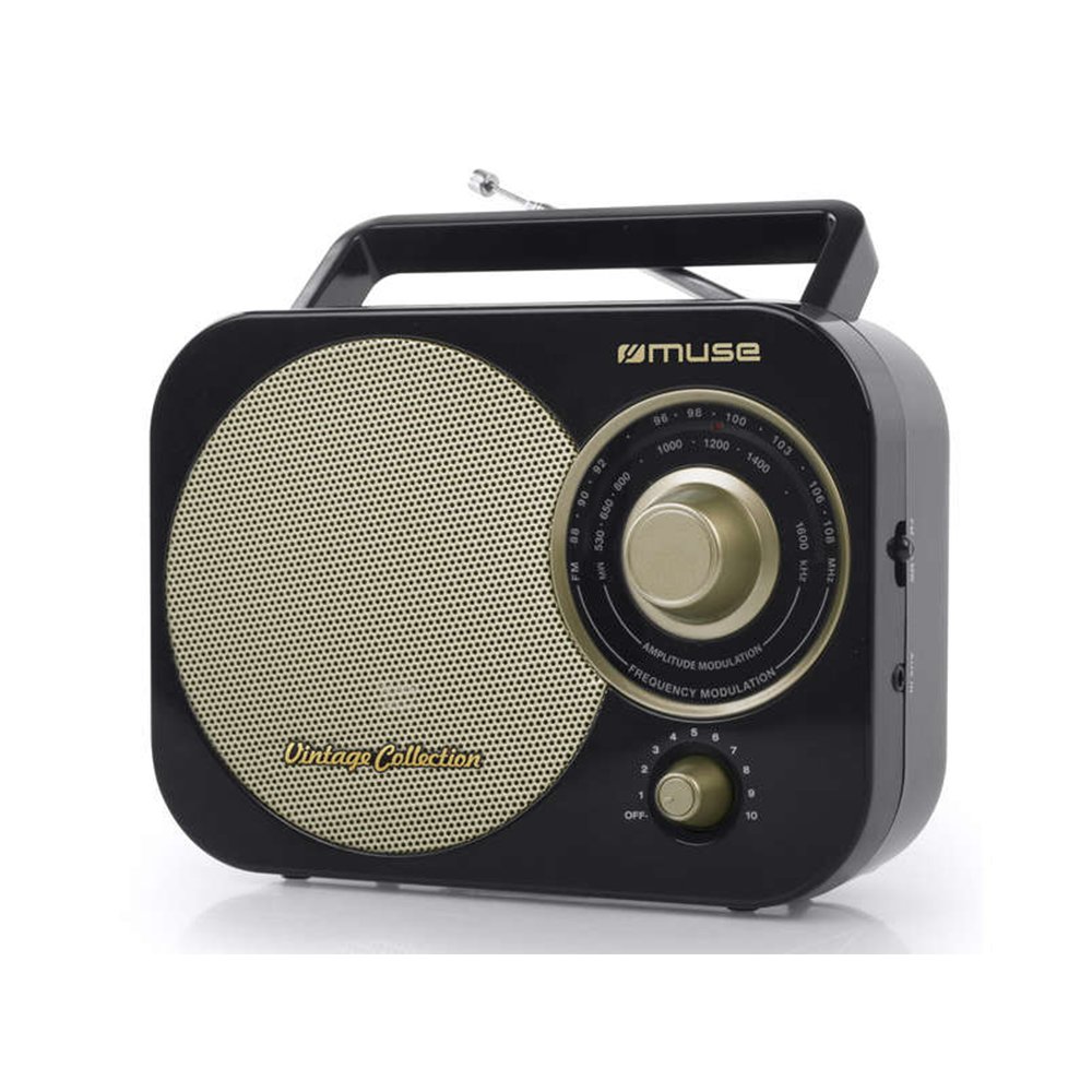 Portable radio MUSE M-055 RB black