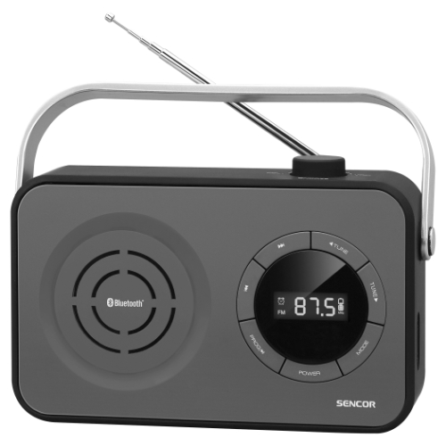 Portable radio SENCOR SRD3200B black