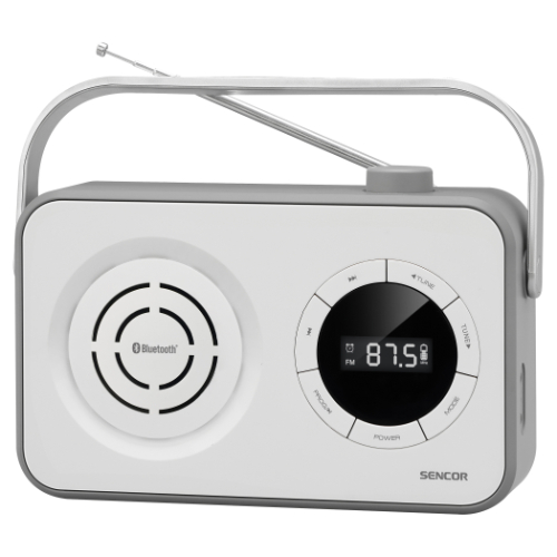 Portable radio SENCOR SRD3200W white