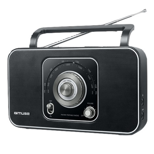 Portable radio MUSE M-069R black