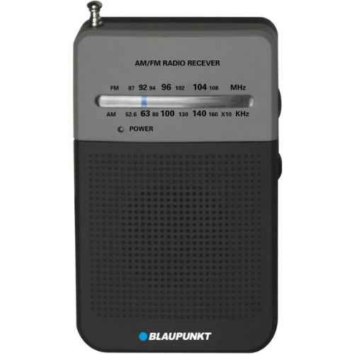 Portable radio BLAUPUNKT PR3BK black