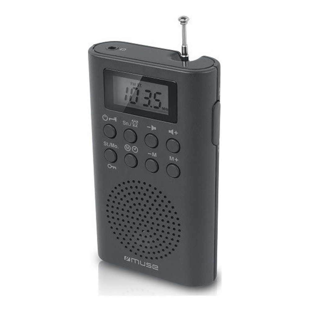 Portable Radio MUSE M-03R black