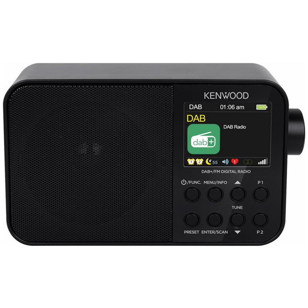Portable Radio KENWOOD DAB+ CR-M30DAB-B black
