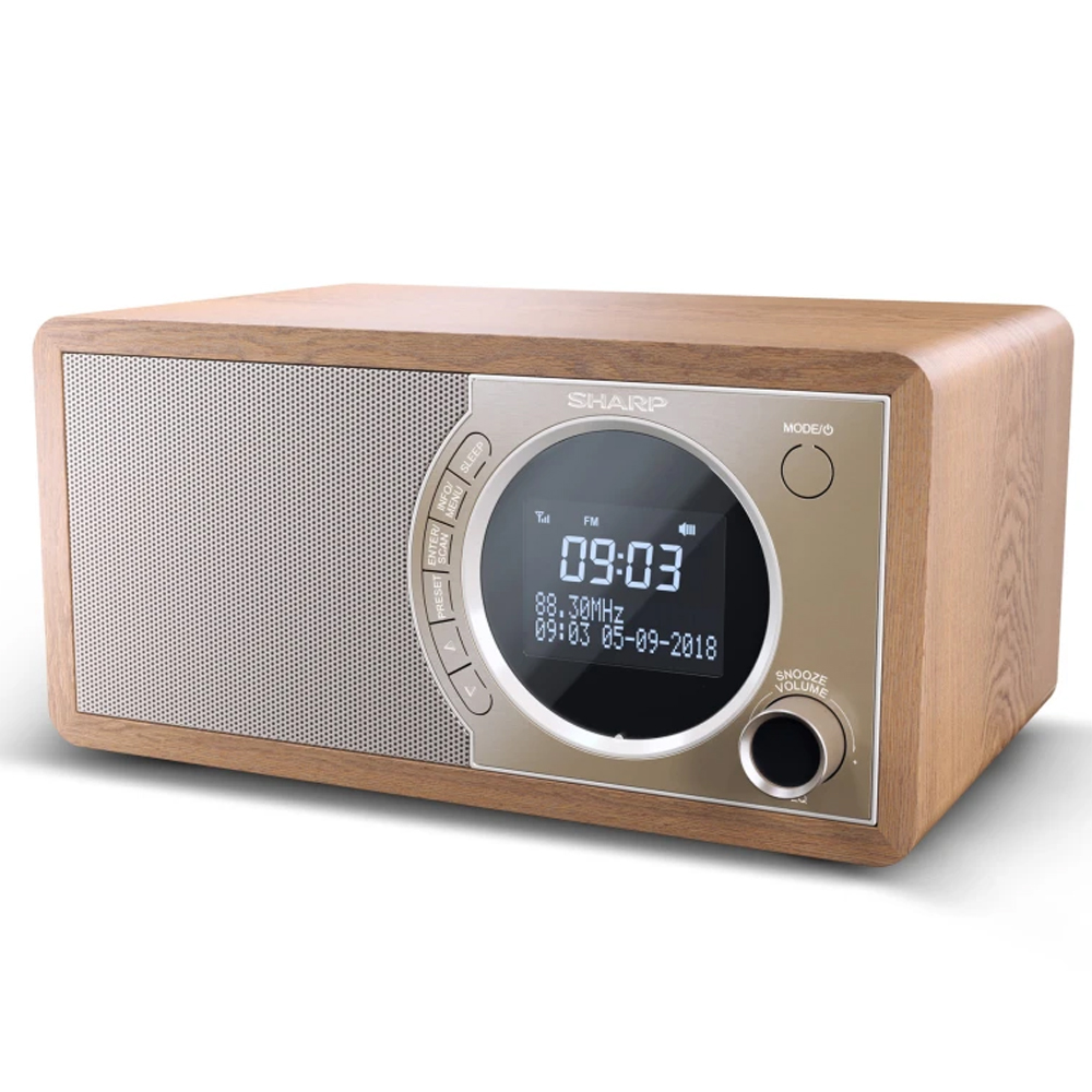 Radio SHARP DR-450(BR) brown