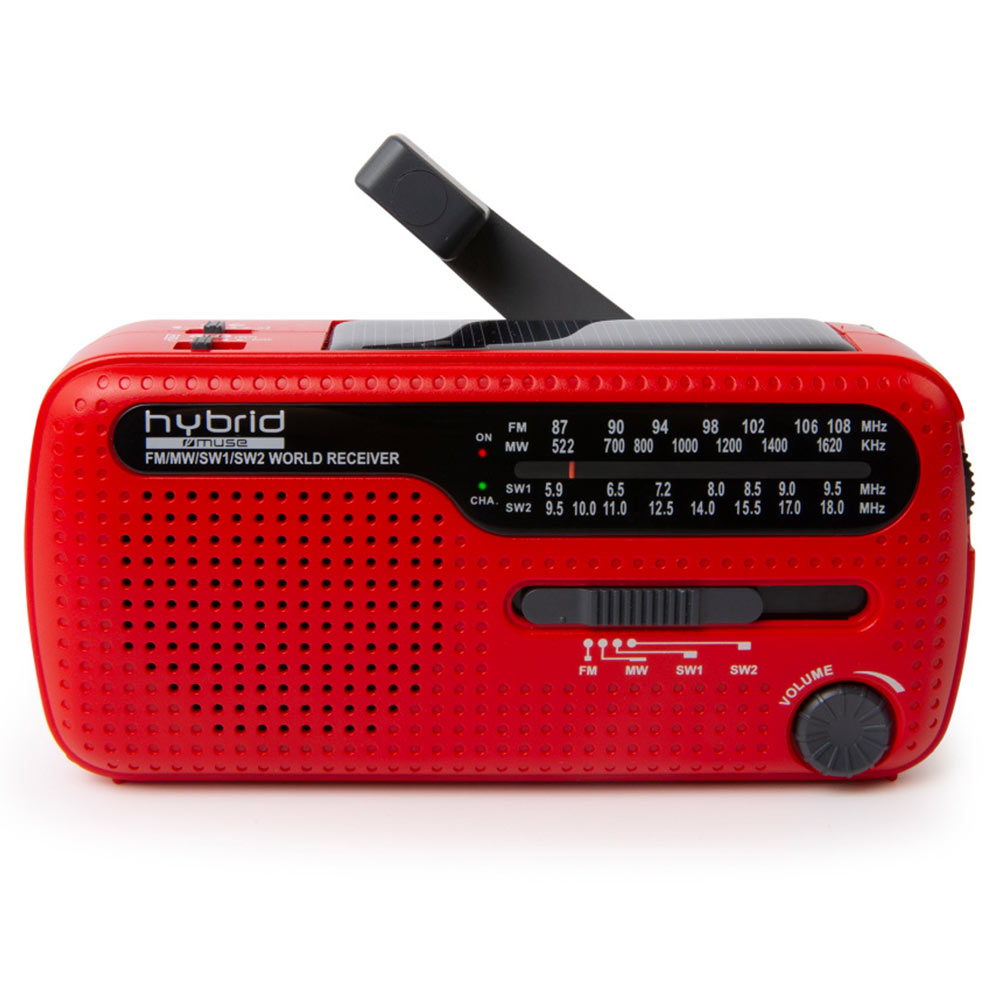 Portable Radio MUSE Hybrid MH-07DS red