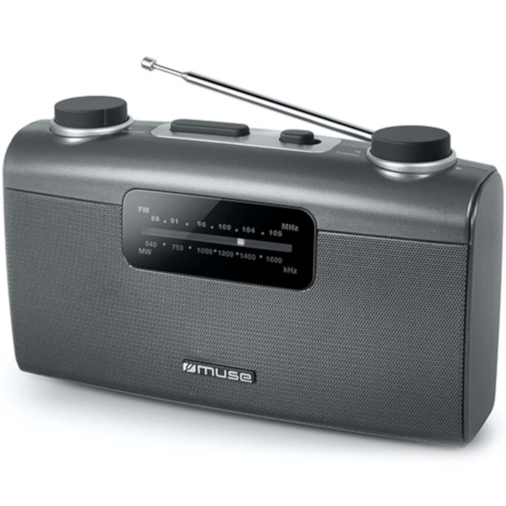 Portable Radio MUSE M-058 R black