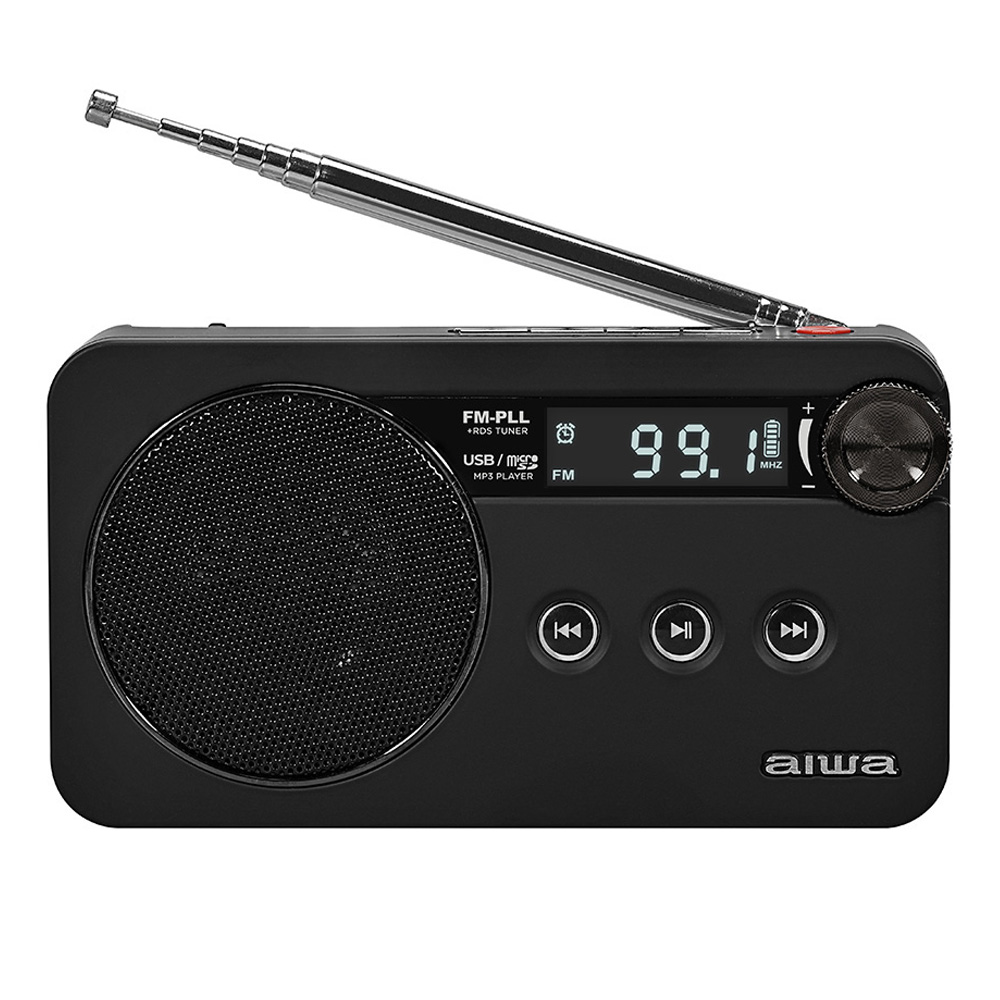 Portable Radio AIWA RS-77PLL/BK black