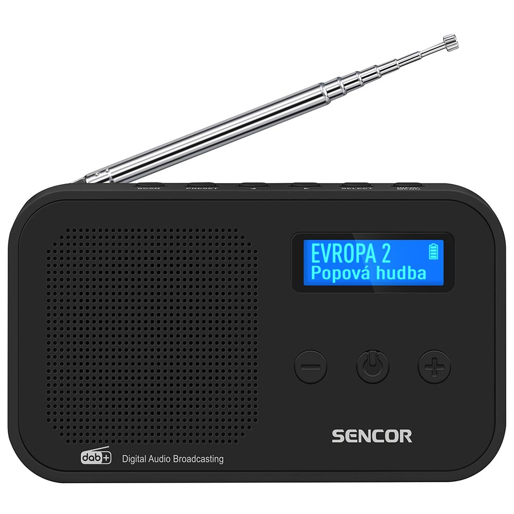 Portable Radio SENCOR SRD 7200B black
