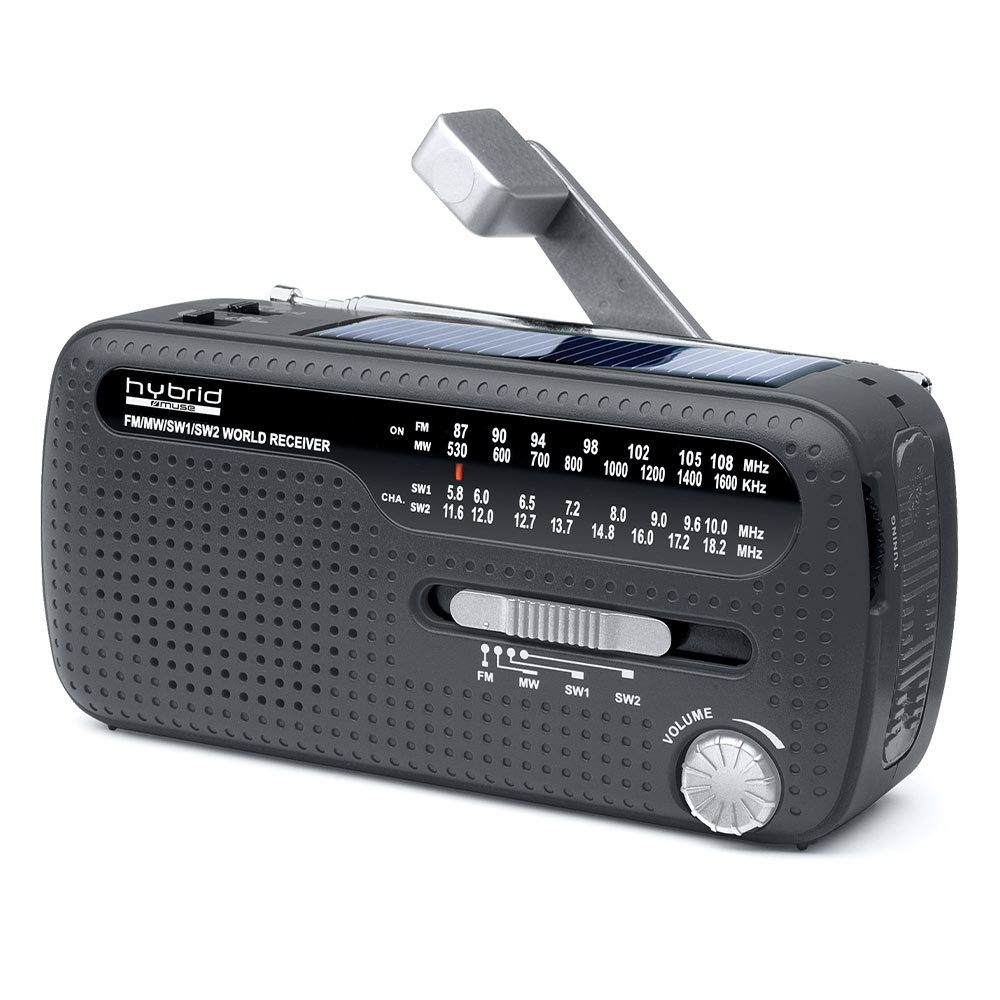 Portable Radio MUSE Hybrid MH-07DS black
