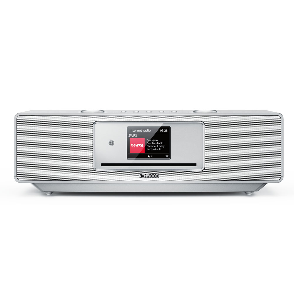 Internet Radio KENWOOD Smart Hi-Fi System CR-ST700SCD-S silver