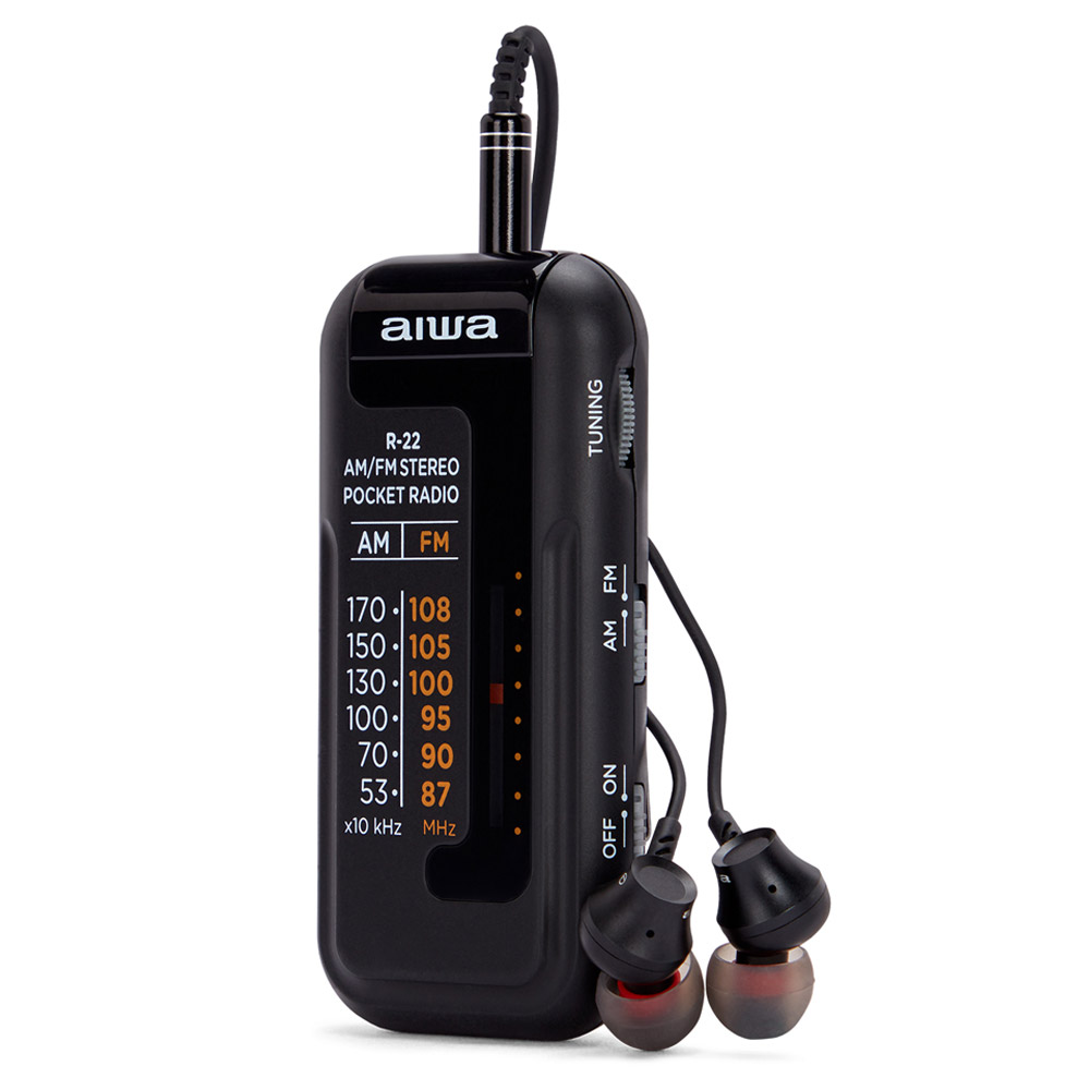 Portable Radio AIWA R-22BK black