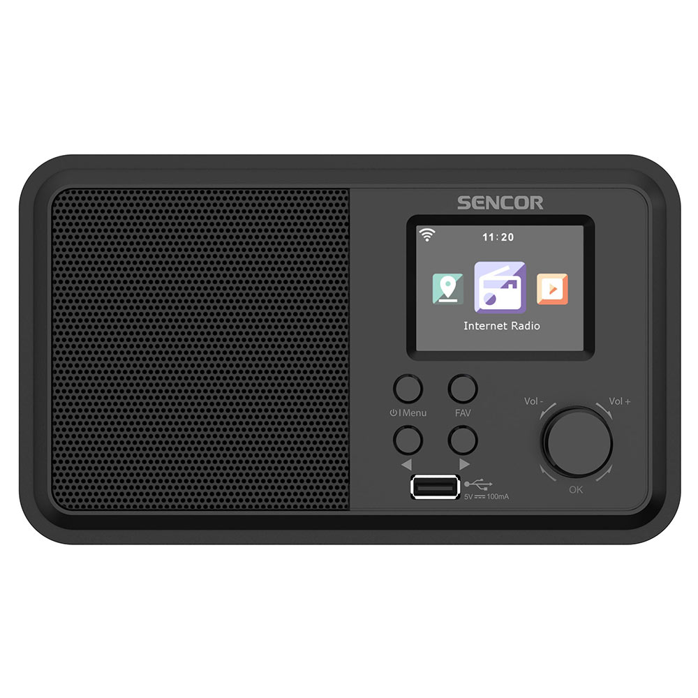 Internet Radio SENCOR SIR 5100WDB black