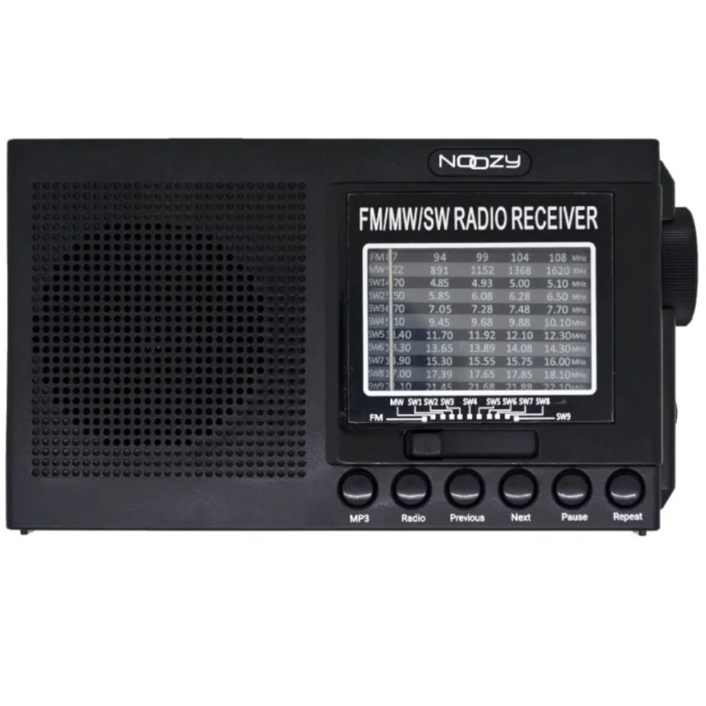 Portable Radio NOOZY DRB02 black