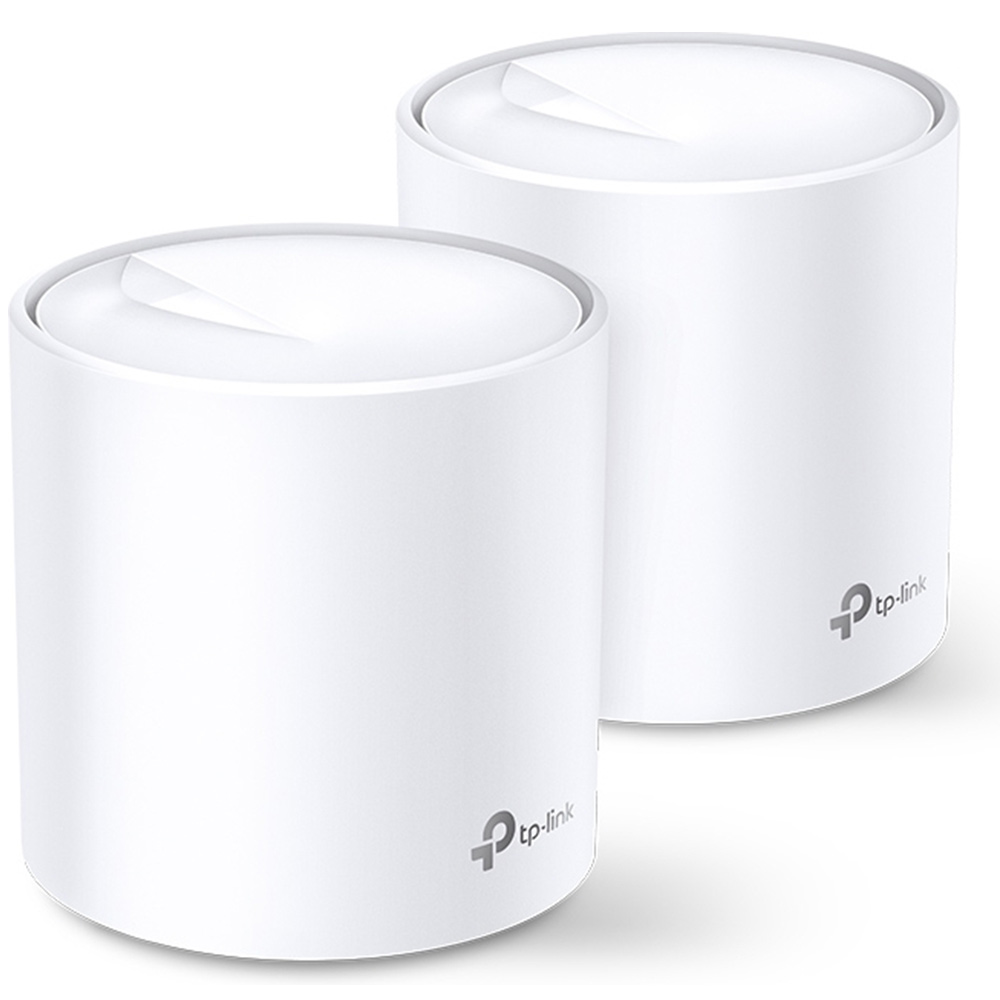 Wireless Router AX1800 TP-LINK Deco X20 (2-pack) Home Mesh white