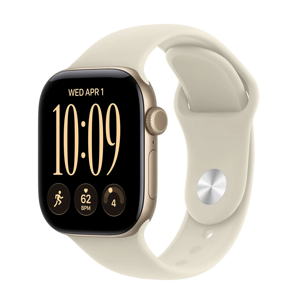 Smartwatch APPLE Watch Series 12 Sport band 42mm MJEA4QL/A aluminium gold