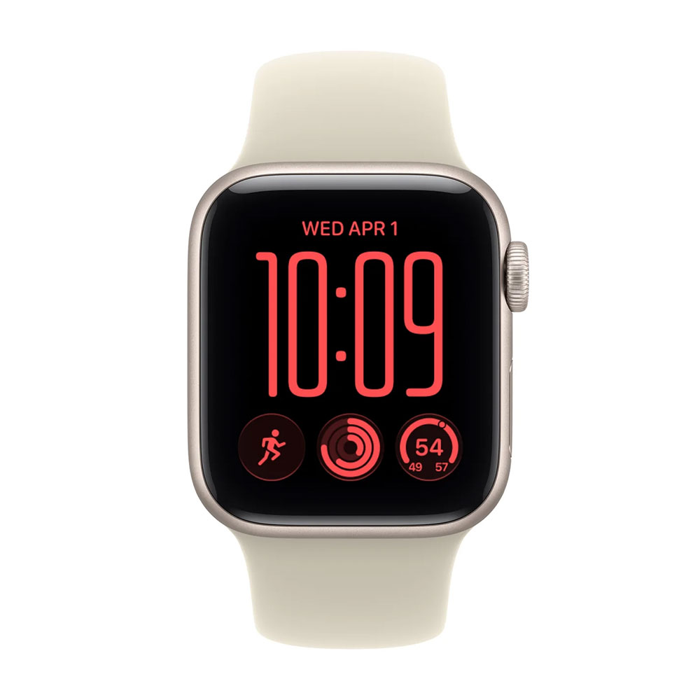Smartwatch APPLE Watch SE 3 (2026) Sport Band 40mm MJKR4QL/A starlight