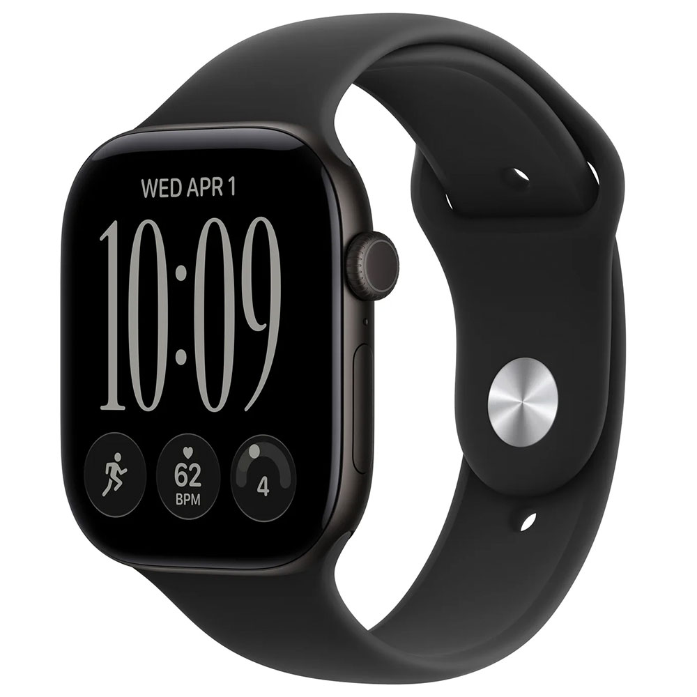 Smartwatch APPLE Watch Series 12 Sport band 46mm MJG84QL/A titanium black
