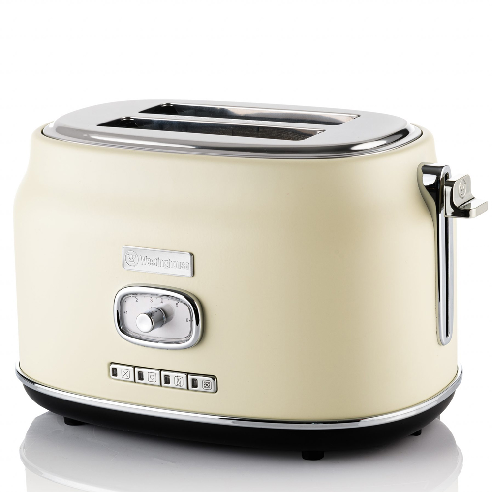 Toaster WESTINGHOUSE Retro WKTTB857WH white