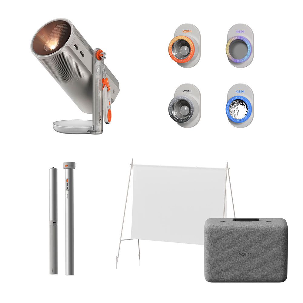 Portable Video Projector XGMI MoGo 4 Laser Outdoor Collection WK03K-1 silver