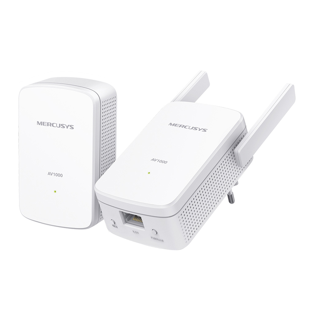 Wireless Powerline adapter 1000Mbps MERCUSYS AV1000 WiFi Starter Kit MP510 KIT