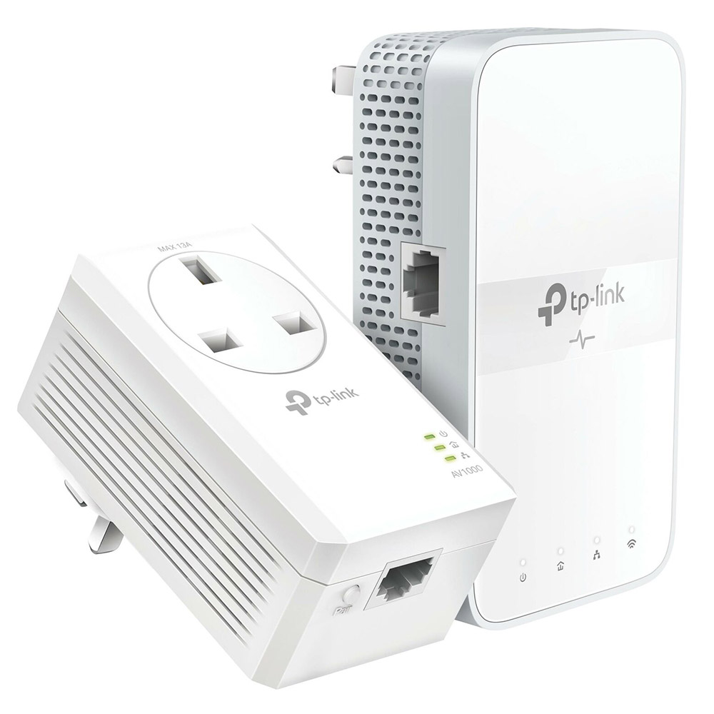 Wireless Powerline adapter 1000Mbps TP-LINK AV1000 TL-WPA7617 Kit