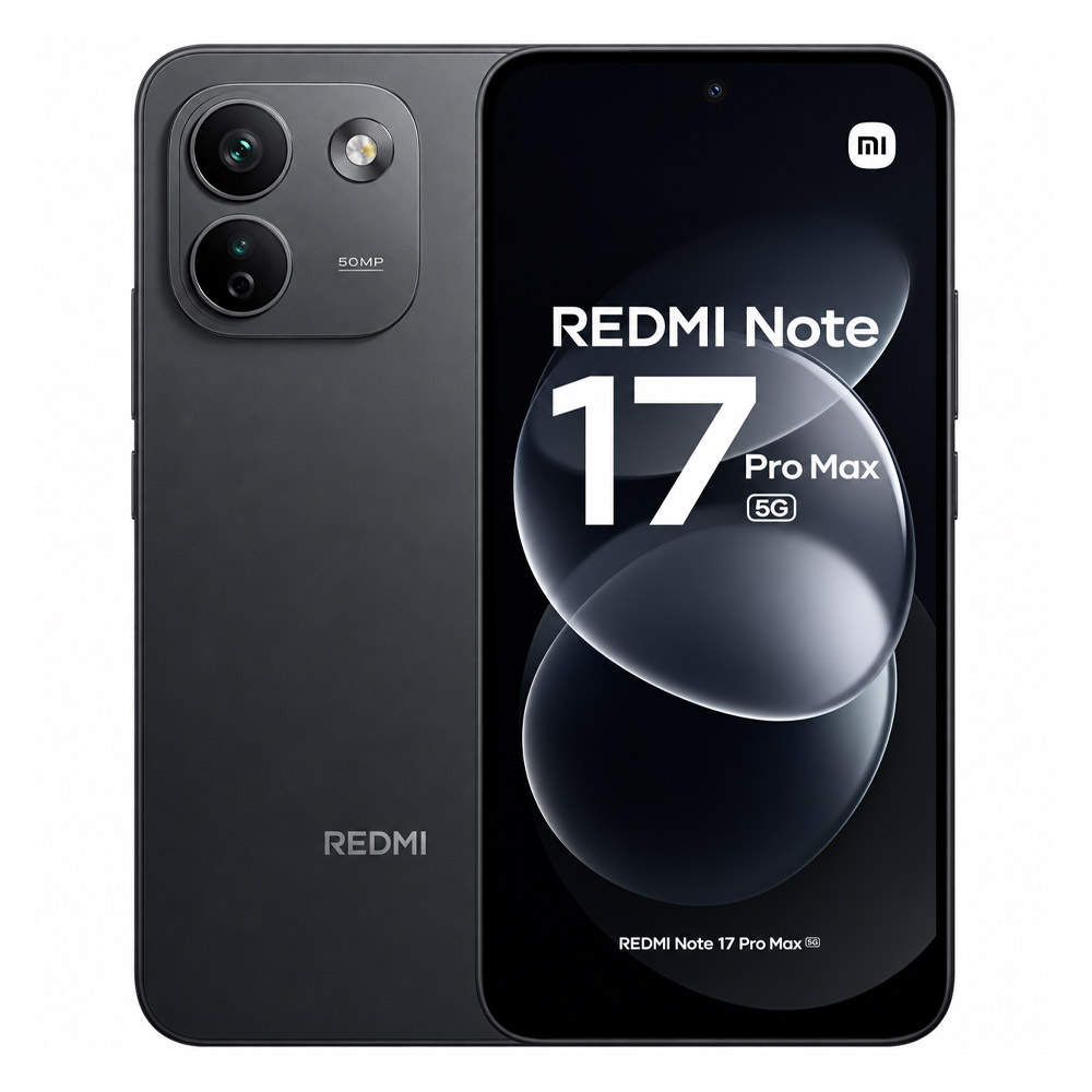 Smartphone XIAOMI Redmi Note 17 Pro Max 512GB 5G Dual SIM black