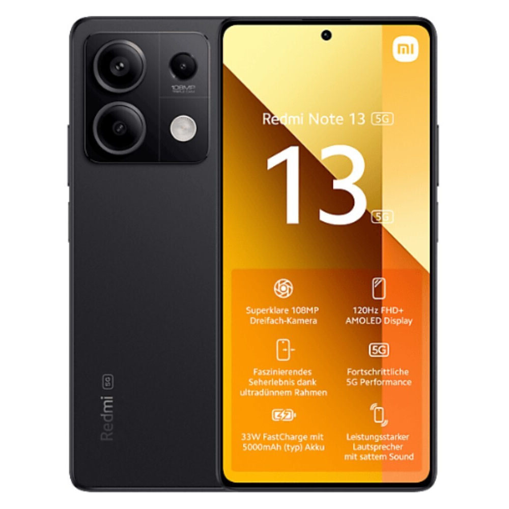 Smartphone XIAOMI Redmi Note 13 256GB 5G Dual SIM graphite black