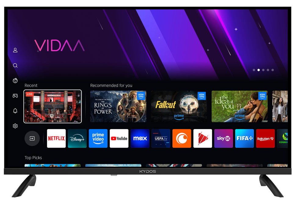 KYDOS UHD 50″ Qled Smart TV K50GU22CQ00 [60Hz][E][4K] Google Series