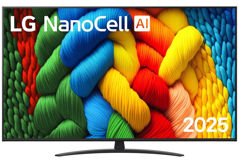 LG 65″ NanoCell UHD SMART TV 65NANO81A6A [60Hz][webOS25][α7 AI Processor 4K Gen8][F][Magic-Remote]