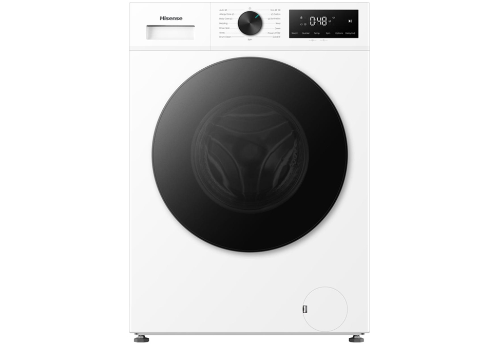 HISENSE 13kg WASHING MACHINE WF1/1342BWM2 [+Steam][1400rpm][A][White][Warranty:5Y]