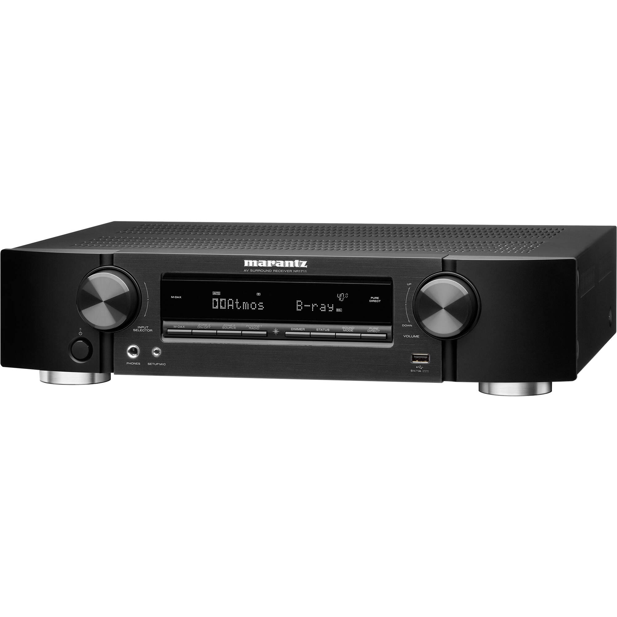 MARANTZ NR1711 SLIM 7.2 CHANNEL 8K ULTRA HD AV RECEIVER WITH HEOS® BUILT-IN