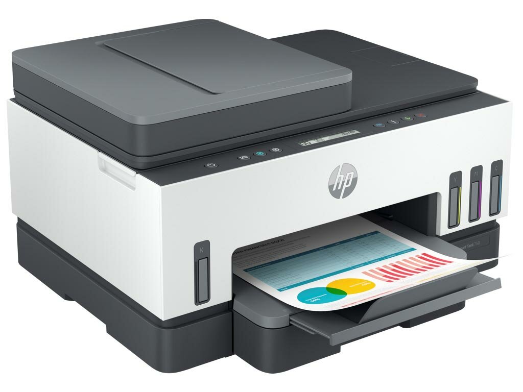 HP 6UU47A Smart Tank 750 Wi-Fi Duplexer All-in-One Printer