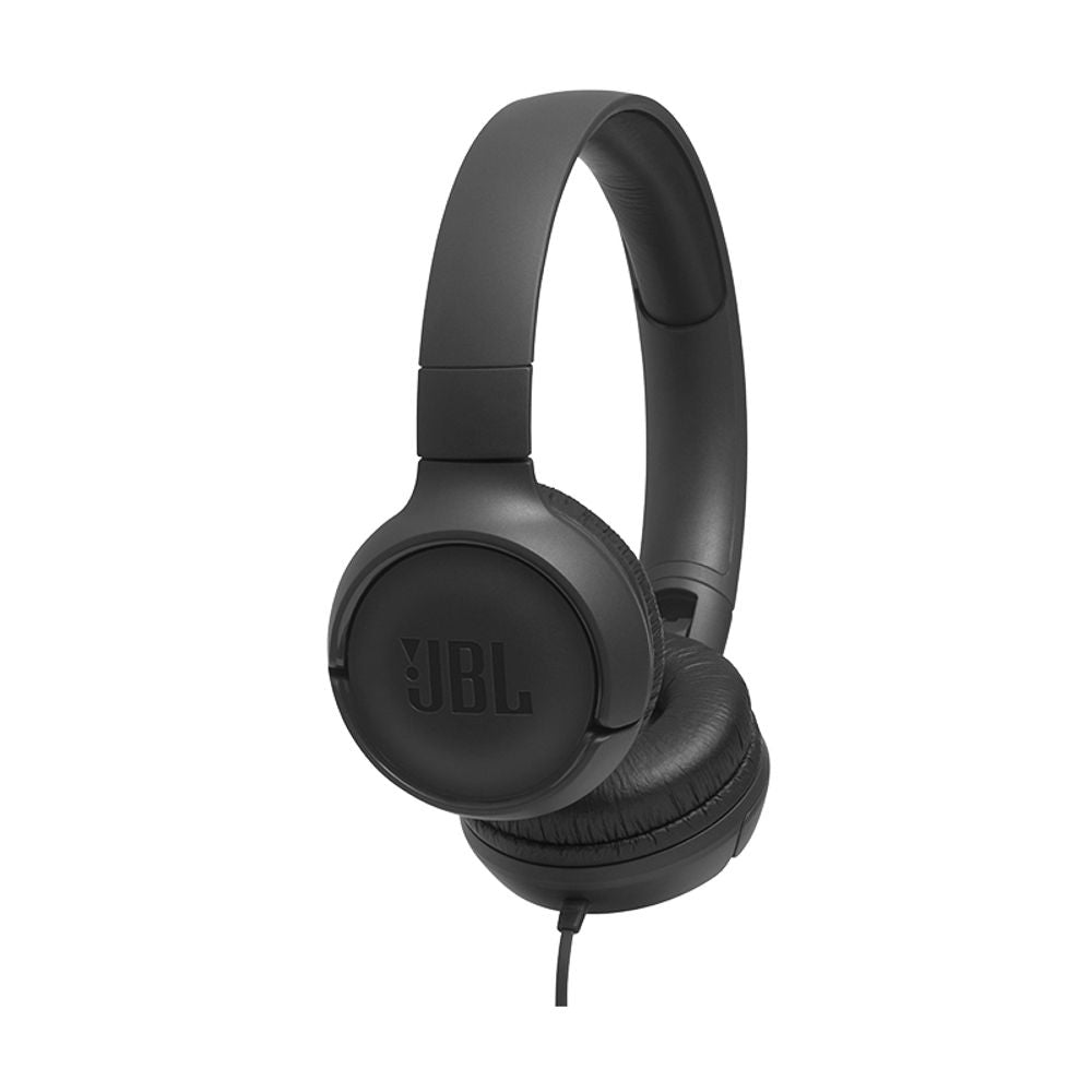 JBL Tune 500, OnEar Universal Headphones 1-button Mic/Rem Black