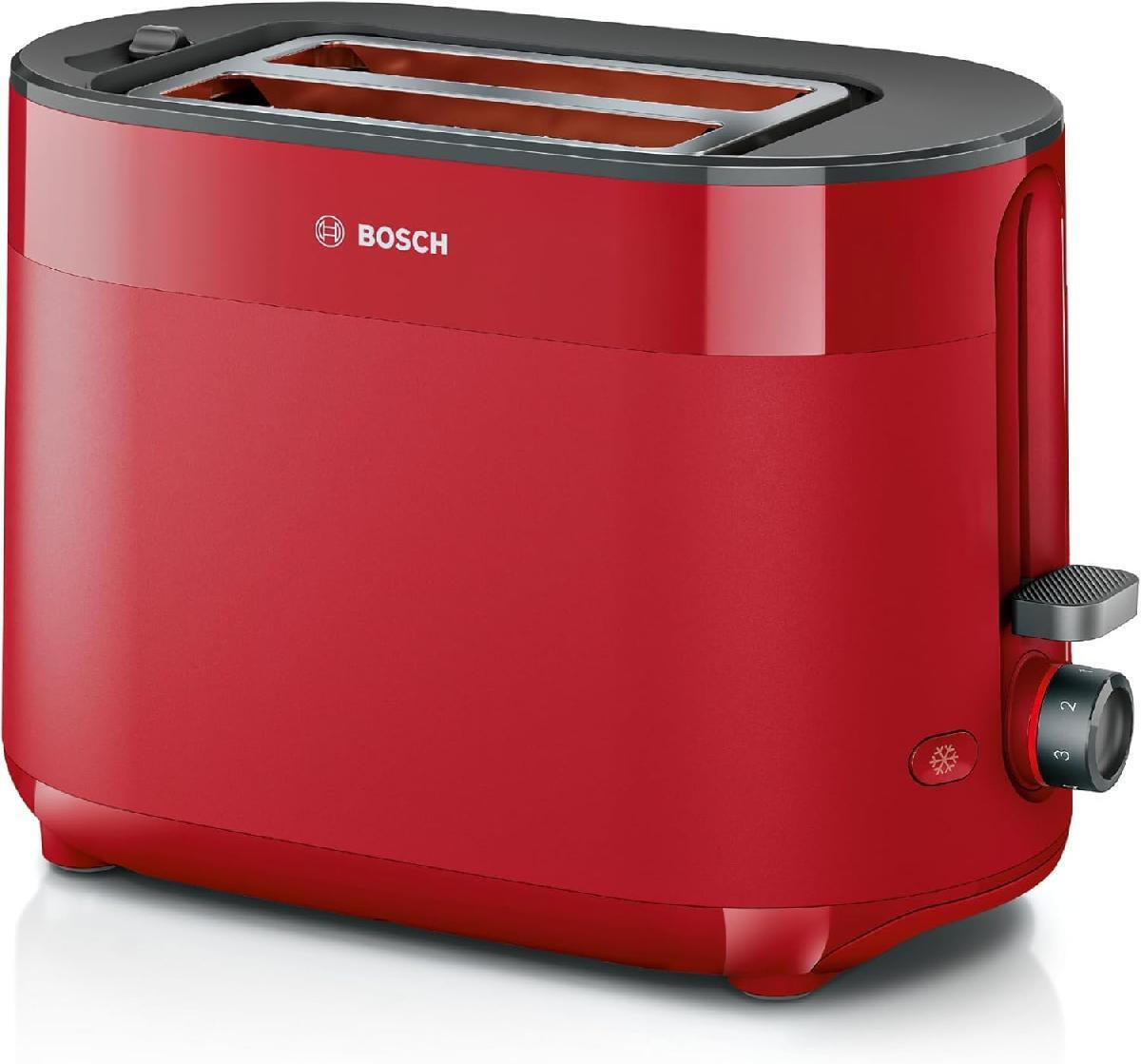 BOSCH TAT2M124 Compact Toaster MyMoment Red