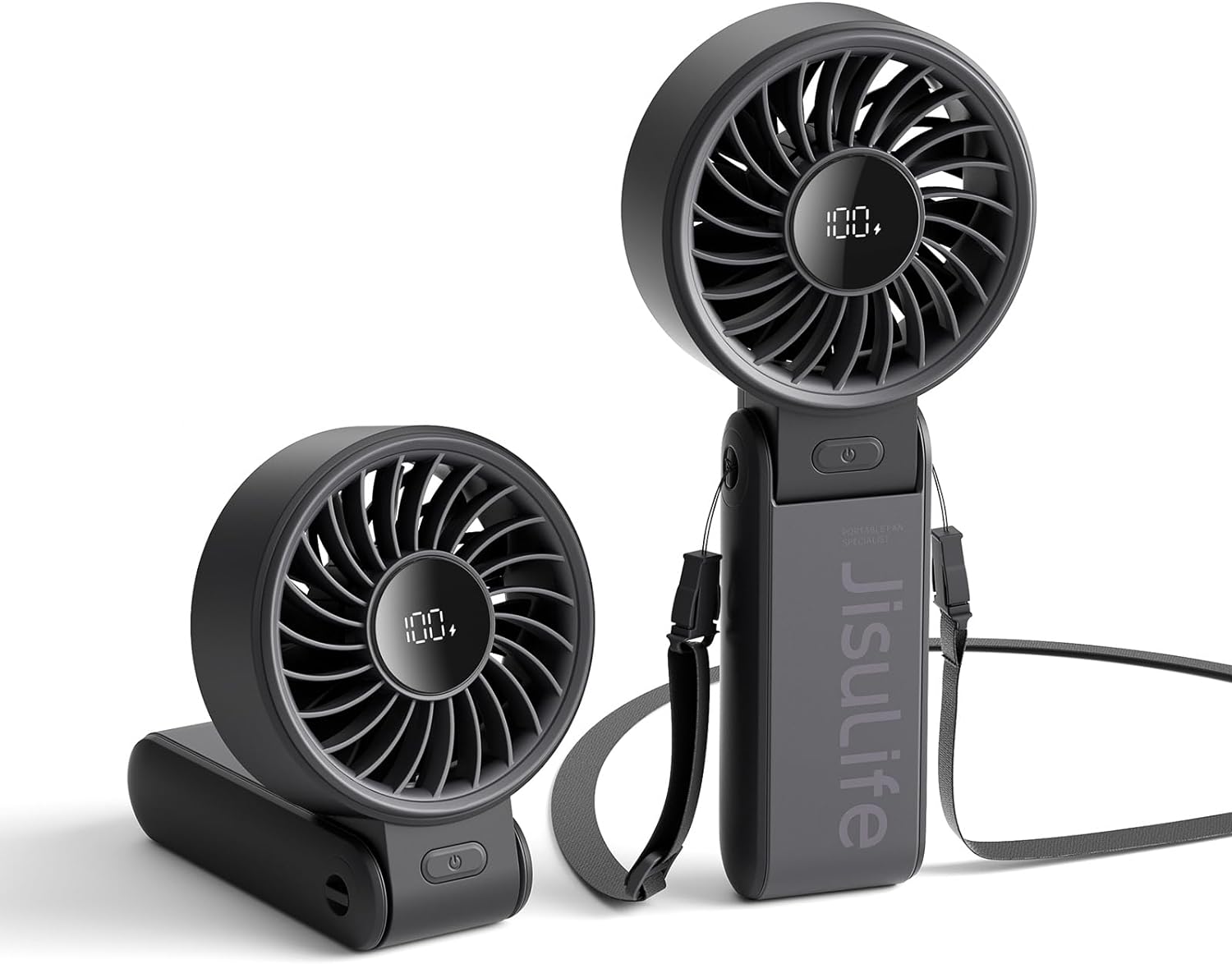 Jisulife Portable Personal Fan Life7 5000mAh Black