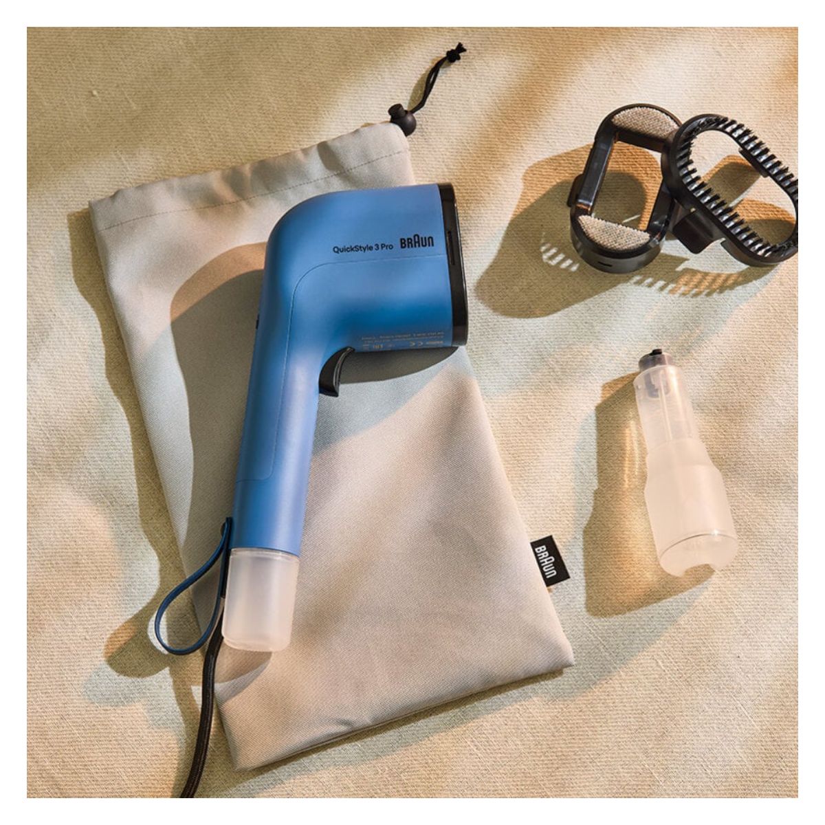 BRAUN GS3024BL QuickStyle 3 Pro Handheld Steamer Blue