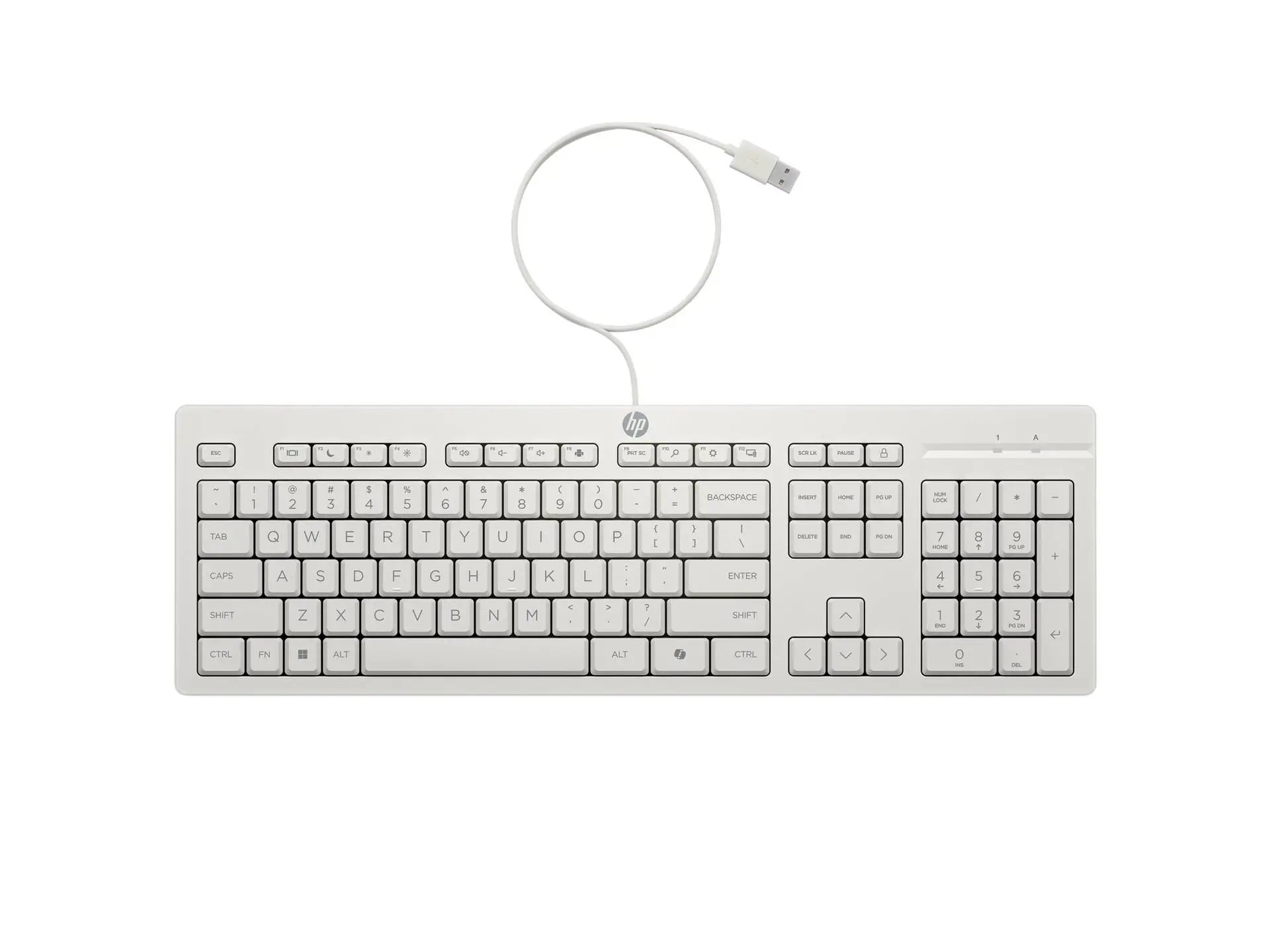 HP AW5S6AA KEYBOARD AND MOUSE 225 WIRED CASHMERE WHITE