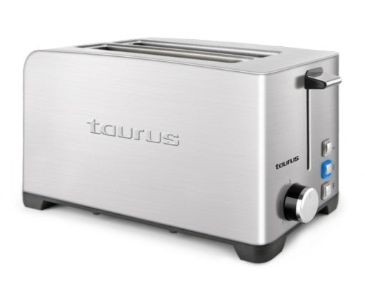 TAURUS TOASTER 1400W STAINLESS STEEL