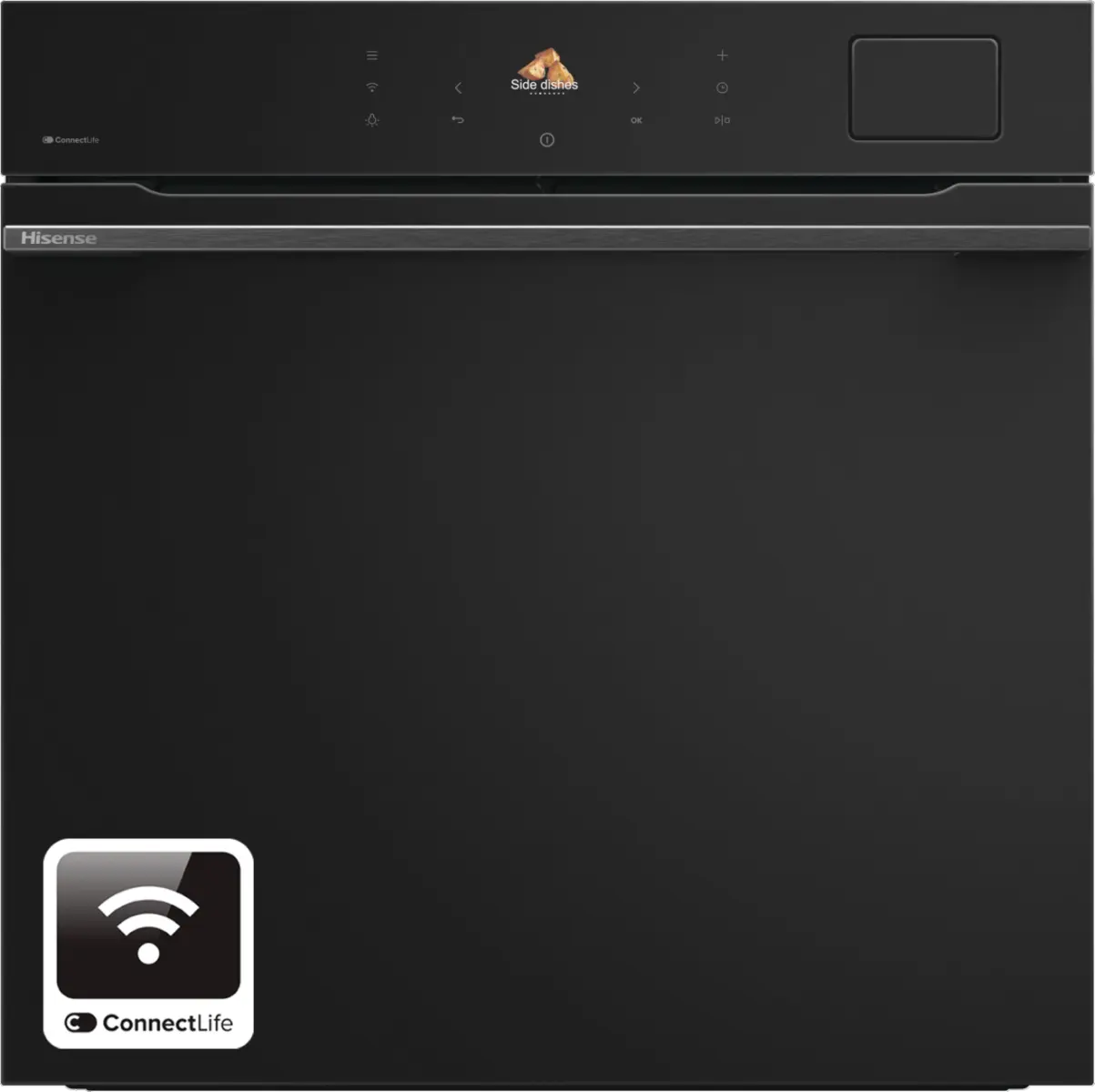 HISENSE BAS6AH8BUKWF Hi8 Built-in Combi Oven with Steam Wifi Black