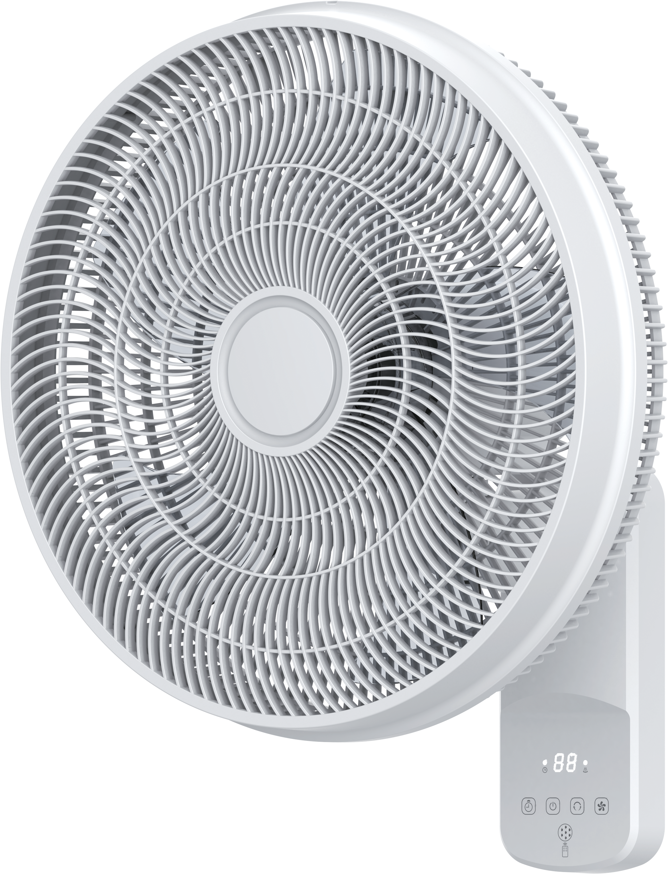 KDK NDB2201R Wall Fan 16 55W with Remote Control
