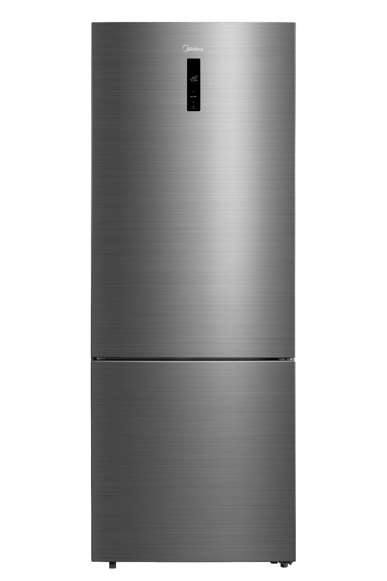 MIDEA MDRB593FGE46 Refrigerator with Bottom Freezer, INOX , 5 YEARS WARRANTY AND 10 YEAR WARRANTY IN COMPRESSOR