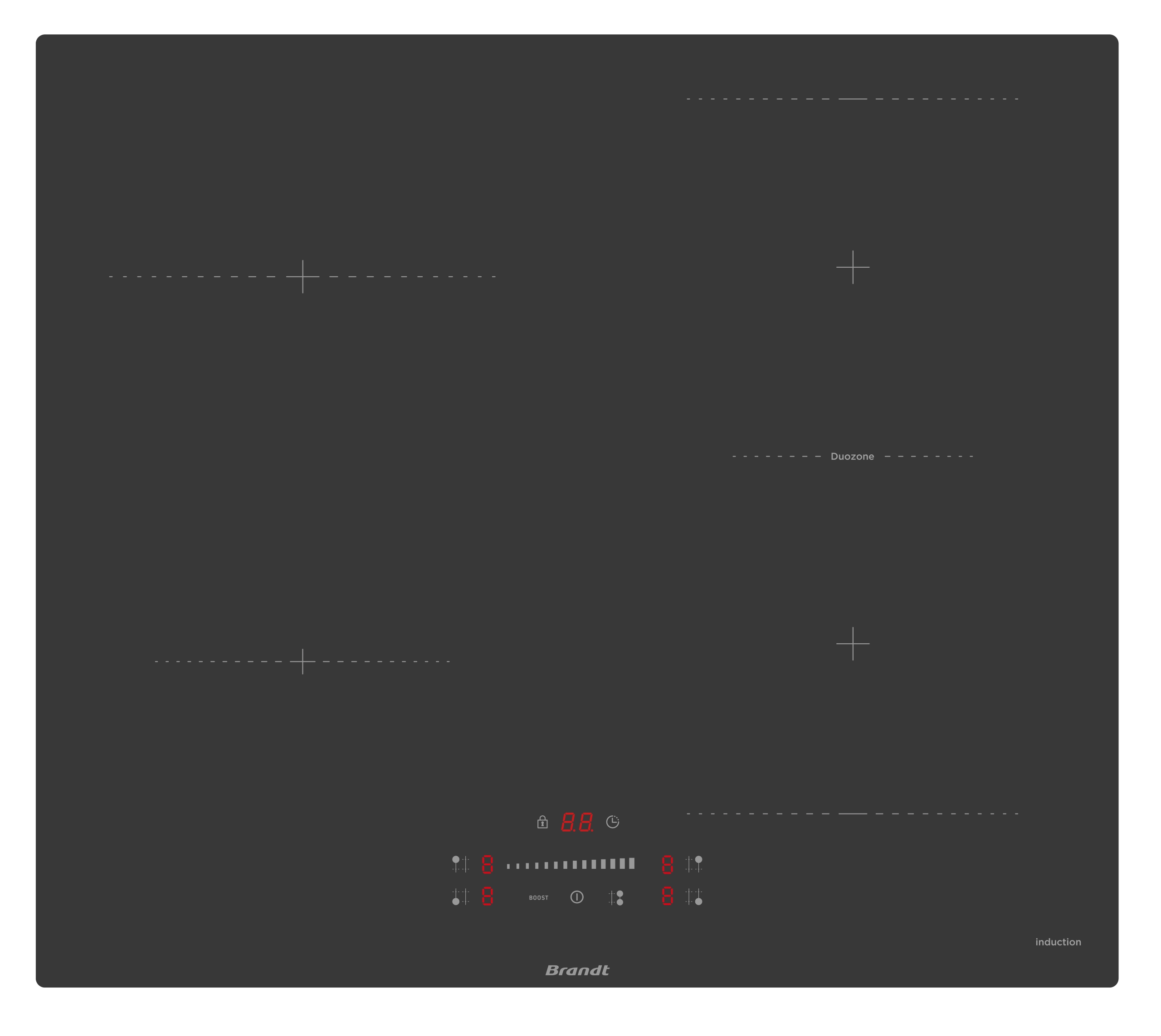 BRANDT BPI264DB Induction Hob, OFFER