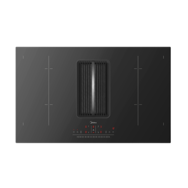 MIDEA MD-M83C01-ET11-CYP Induction Hob with Integrated Ventilation System , 5 YEARS WARRANTY