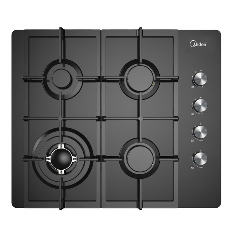 MIDEA MG60085TGB-CYP Glass Gas Hobs , 5 YEARS WARRANTY