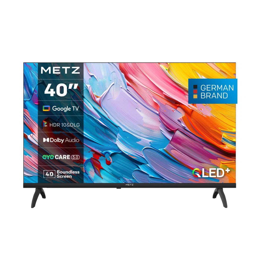 METZ 40MQF7000Z QLED FHD Google TV, 40″ , 3 YEARS WARRANTY